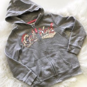 💜4 FOR 30💜OshKosh Zip Sequin Hoodie